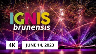 4K IGNIS BRUNENSIS 14.06.2023 | ohňostroj FRA fireworks | Brno přehrada lake | OFFICIAL VIDEO