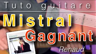 Tuto guitare - Mistral Gagnant (Renaud)