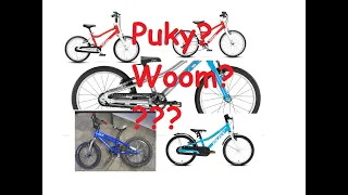 Puky LS-Pro 18 / S-Pro 18 unboxing und Vergleich mit Puky Cyke / Woom 3 + 4