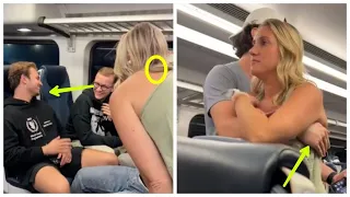 Drunk' woman screams at German tourists on New York train to 'get ...