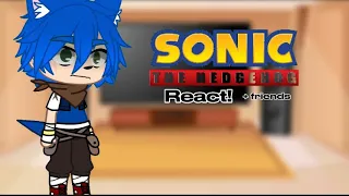 Sonic and friends react! (Brief sonadow, lots of angst)