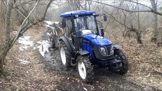 трактора Lovol 754b буксир сила техники 🚜