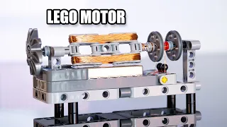 Building & Testing a Mini Lego Brushed Motor