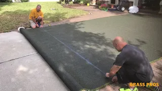 A Quick Tip on Cutting a Roll of Artificial Turf