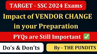 Impact of Vendor Change in SSC Exams by #thepundits