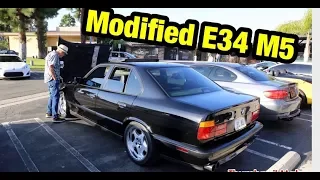 A Man tells me about his beautifully Modified BMW E34 M5