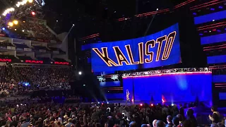 Kalisto full entrance - WWE RAW Live in O2 London 8 May 2017