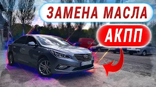 ПРАВИЛЬНАЯ ЗАМЕНА МАСЛА В АКПП НА HYUNDAI SONATA LF, YF, LPI  или KIA K5, OPTIMA, LPI