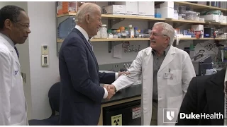 Vice President Joe Biden Visits Duke Cancer Institute | Duke Health