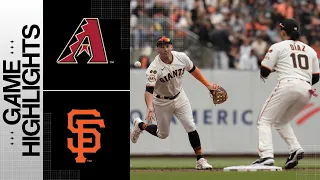 D-backs vs. Giants Game Highlights (8/3/23) | MLB Highlights