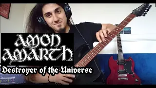 Amon Amarth - Destroyer of the Universe [Guitar Cover by Werifesteria]