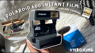 Unboxing Polaroid 600 Instant Film (One Step)