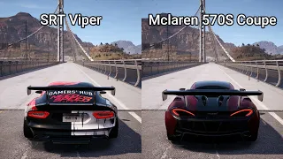 NFS Payback - SRT Viper vs Mclaren 570S Coupe - Drag Race