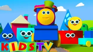 Build With Shapes | Shapes Train |  | Learning Shapes For Children | Kids TV