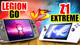 Comparison | Asus RoG Ally Extreme Z1 vs Lenovo Legion GO