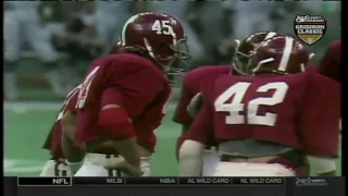 1980 Sugar Bowl - #6 Arkansas vs. #1 Alabama (HD)