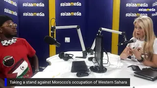 Taking a stand against Morocco's occupation of Western Sahara with Catherine Constantinides.