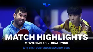 Cho Daeseong vs Niagol Stoyanov | MS Qual | WTT Star Contender Bangkok 2023