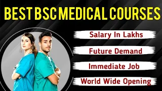 TOP 10 BscMedical CoursesWith & Without Neet |Best Paramedical Course With High Salary