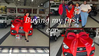 Buying a new car/ first car| process of buying a car| #buyingacar #johannesburg #firstcar