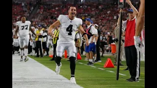 Derek Carr Week 2 2019 Preseason Highlights