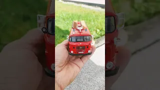 IFA W50 FIRETRUCK model 1:43 scale metal #shorts#diecast #model #dailyvlog