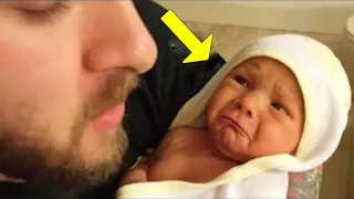 The Baby Looks At His Father In Panic, And Then His Mother Realizes Something Is Wrong...