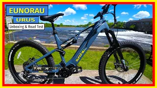 Eunorau Urus Unboxing Assembly & Road Test