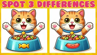 99% can't find differences👀!! | Find 3 Differences between two pictures🎭 | Spot the Difference No101