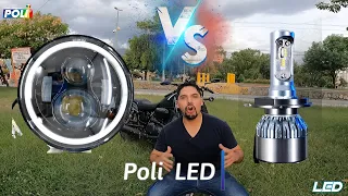 Daymaker Vs H4 LED farol Redondo 7 pulgadas