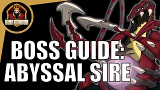 OSRS Abyssal Sire Boss Guide For Noobs