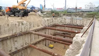 Работы по реконструкции канализационного коллектора на улице Горной в Нижнем Новгороде завершаются