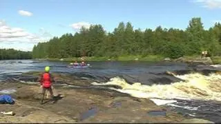 Порог Падун река Водла