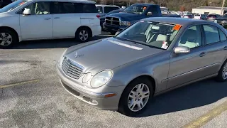 WOW! 2005 Mercedes Benz e320 CDI diesel! POV Test Drive Walkaround WON $4300!