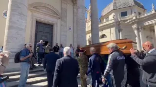 Funerali di Philippe Leroy a Roma: il video