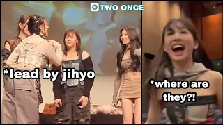 twice pulled a prank on nayeon during 'ready to be' fansign event