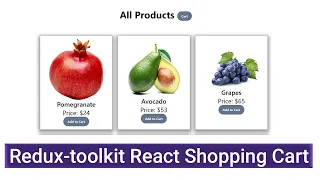 Add to cart in shopping website using redux toolkit in ReactJS .