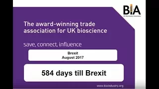 BIA Brexit Briefing Webinar - August