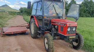 ZetorVlog-34-21/Zetor 7011 s ŽTR 165/ sečení otav 2021/GoPro H 9