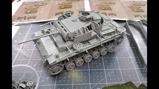 Takom Blitz Panzer III Ausf M mit schurzen Complete Build Part 1 Construction