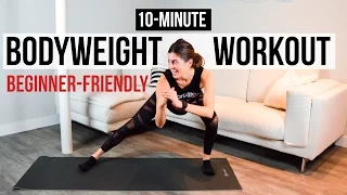 Quiet 10-Minute Bodyweight Workout (Beginner-Friendly)