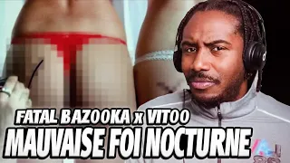 Américain écoute du FRENCH RAP🇫🇷  | Fatal Bazooka feat. Vitoo "Mauvaise Foi nocturne"