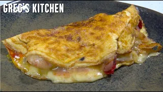 Hot Dog Omelette