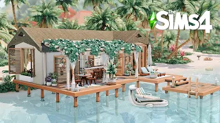Sulani Honeymoon Rental 🌊❤️ | The Sims 4 Speed Build (No CC)
