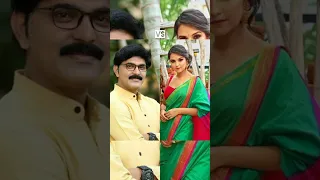 Nisha Ravikrishnan🆚Anil😀Ammayigaru serial💓#shorts #youtubeshorts