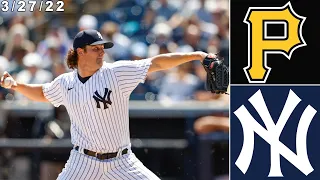 New York Yankees Spring Training Highlights: vs Pittsburgh Pirates | 3/27/22