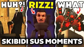 MOST SUS MOMENTS IN SKIBIDI TOILET - Episode 67 Part 1 ALL  Easter Egg Analysis Theory