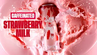 SPYLT- Caffeinated Strawberry Milk