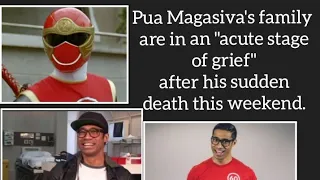 Cause of death?? Red ranger ( Pua Magasiva) of Power Ranger's.