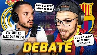 QUIÉN ES EL MÁS GRANDE DE ESPAÑA? DEBATE PICANTE: BARCELONA VS REAL MADRID.